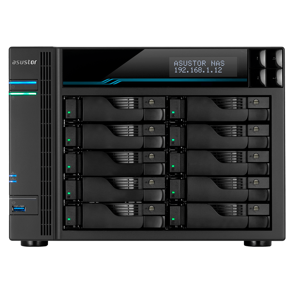 ASUSTOR AS7110T 10-bay NAS Intel 9th Xeon