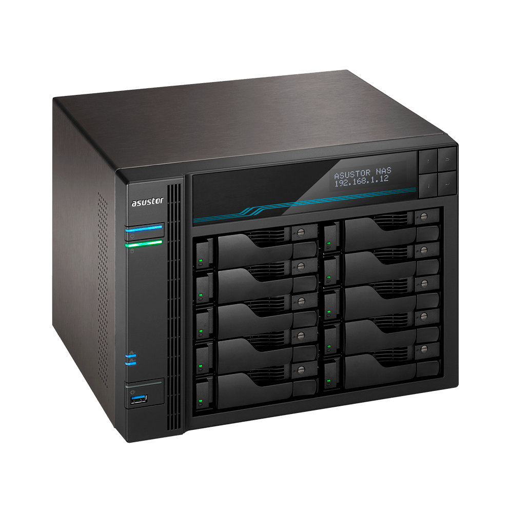 ASUSTOR AS7110T 10-bay NAS Intel 9th Xeon