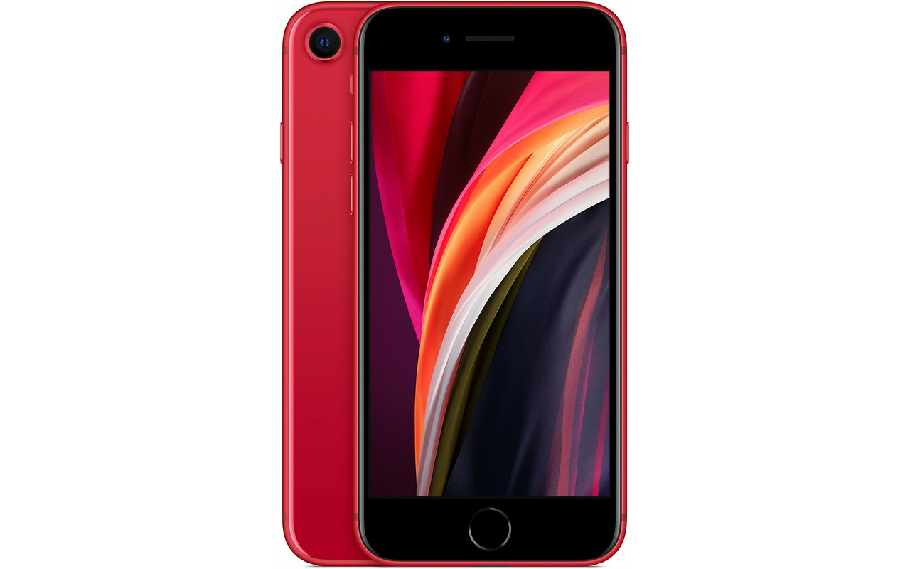 Apple iPhone SE 2020 / 4.7'' IPS 1334x750 / A13 Bionic / 3Gb / 64Gb / 1821mAh / Red