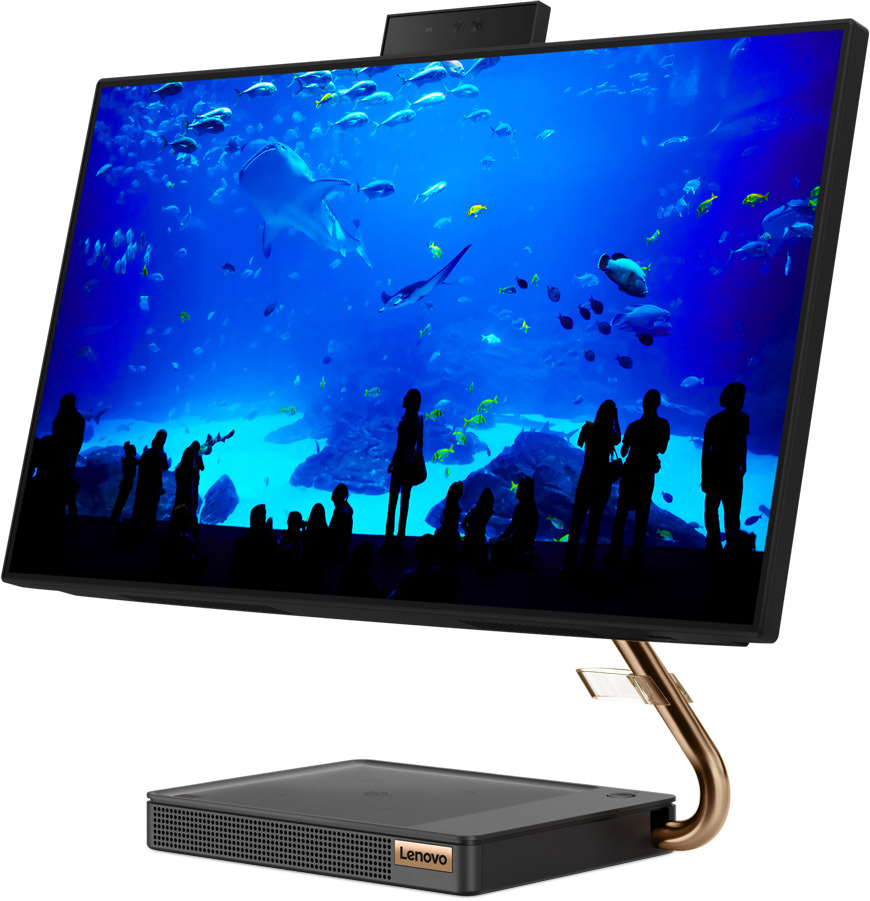 Lenovo IdeaCentre A540-24ICB / 23.8" FullHD IPS / Intel Core i7-9700T / 16GB DDR4 / 512GB SSD / Windows 10 PRO / Black