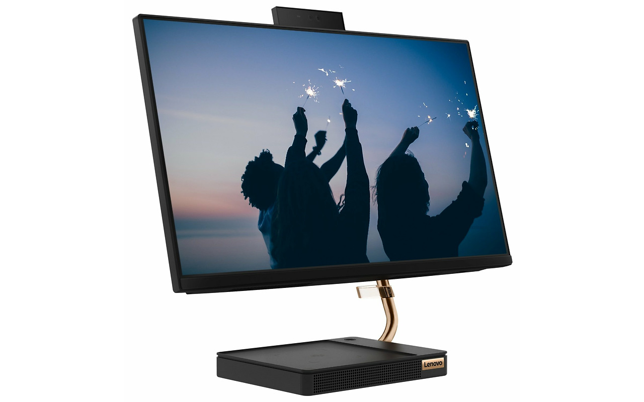 Lenovo IdeaCentre A540-24ICB / 23.8" FullHD IPS / Intel Core i5-9400T / 8GB DDR4 / 256GB SSD / Windows 10 PRO / Black