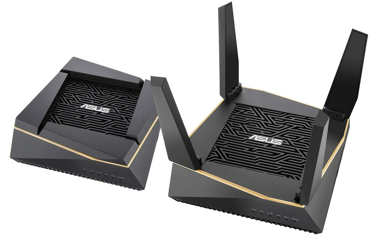 ASUS AiMesh AX6100 WiFi System / RT-AX92U / 2 Pack /