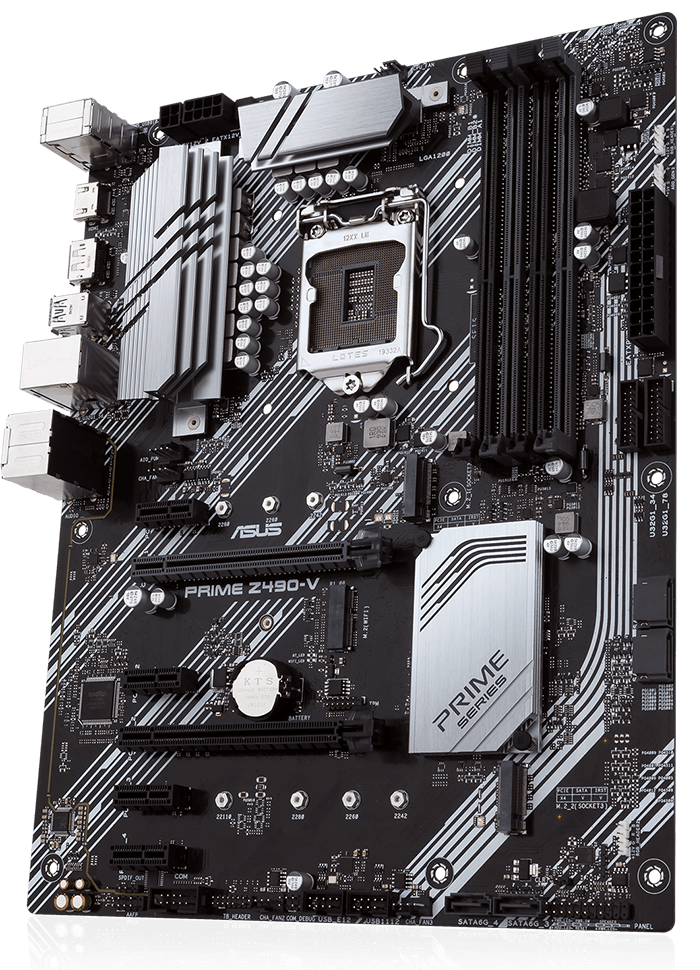 ASUS PRIME Z490-V-SI ATX  Intel Z490 LGA 1200