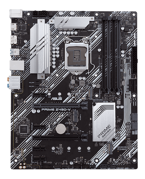 ASUS PRIME Z490-V-SI ATX  Intel Z490 LGA 1200