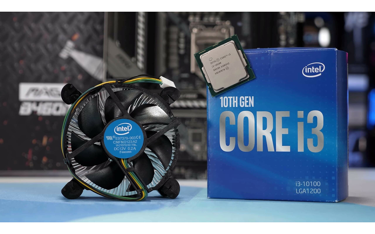 Intel Core i3-10100 / UHD Graphics 630 / With Cooler