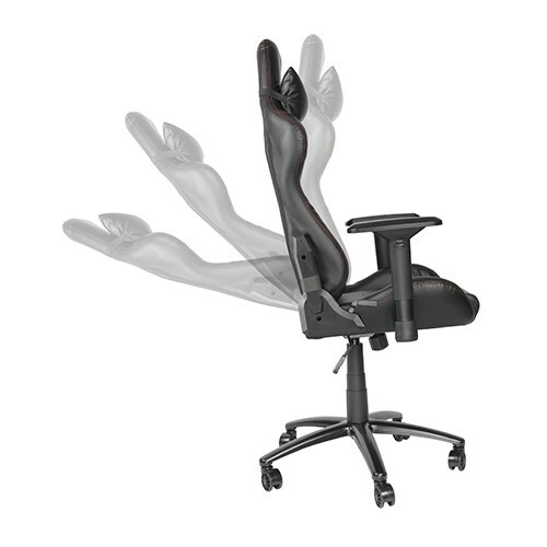 Lumi Gaming Chair with Headrest & Lumbar Support CH06-2 / Black