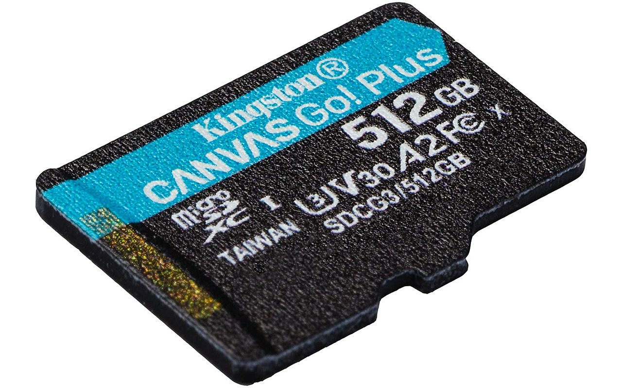 Kingston Canvas Cangas Go Plus SDCG3/512GB microSD 512GB