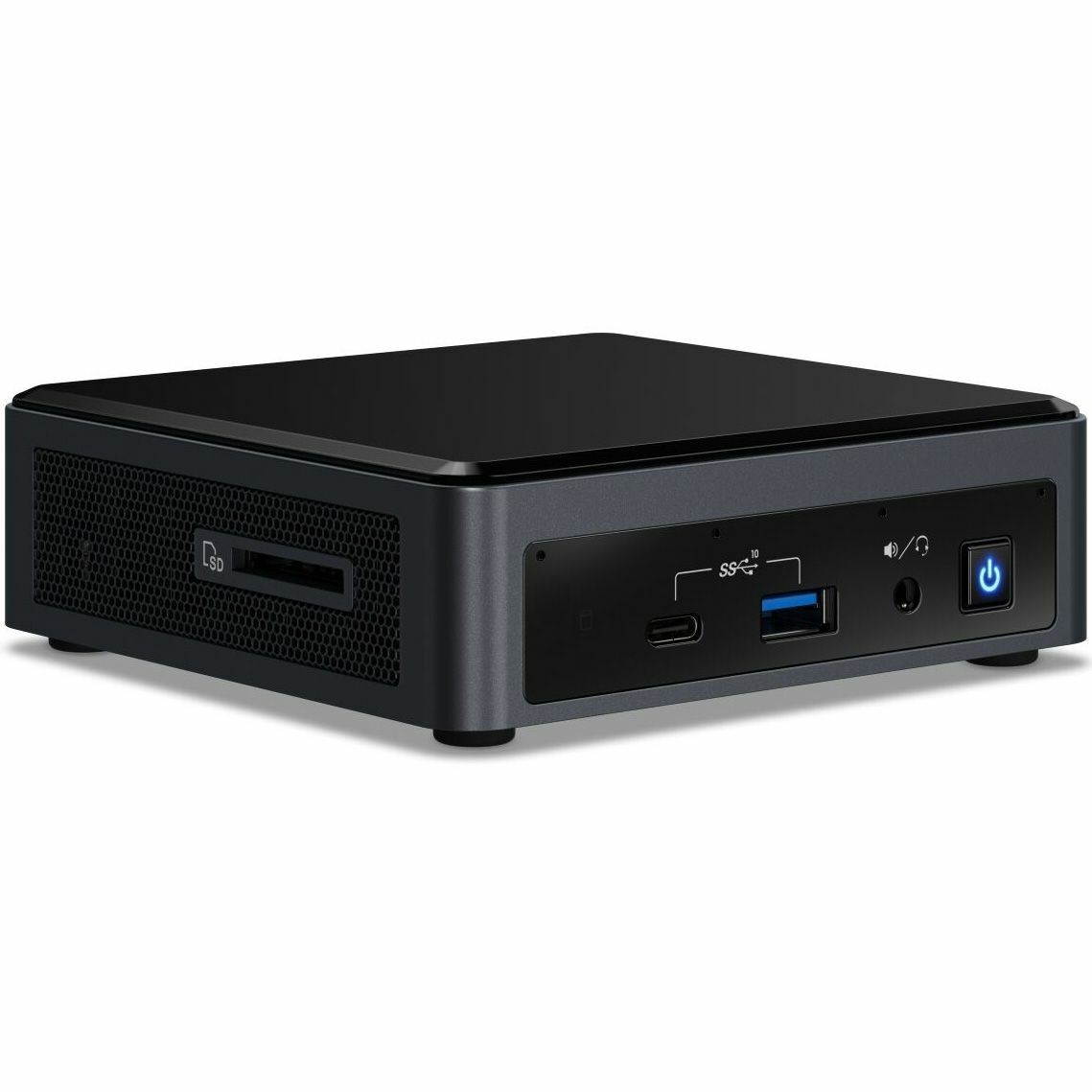 Intel NUC Kit Barebone NUC10I3FNK2 / Intel Core i3-10110U / 2xSO-DIMM DDR4 / Intel UHD Graphics / Wi-Fi 6 AX / Black