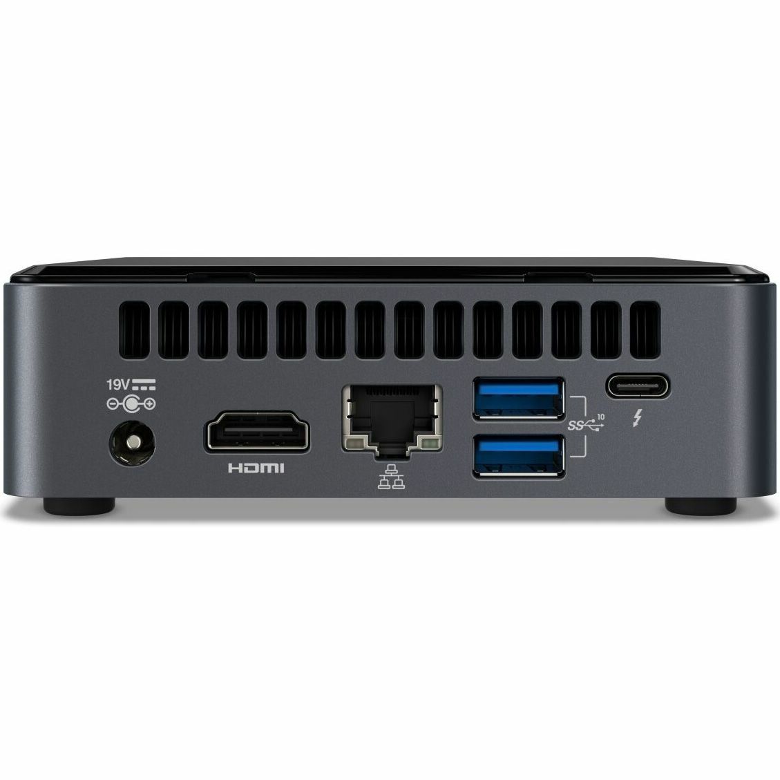 Intel NUC Kit Barebone NUC10I3FNK2 / Intel Core i3-10110U / 2xSO-DIMM DDR4 / Intel UHD Graphics / Wi-Fi 6 AX / Black