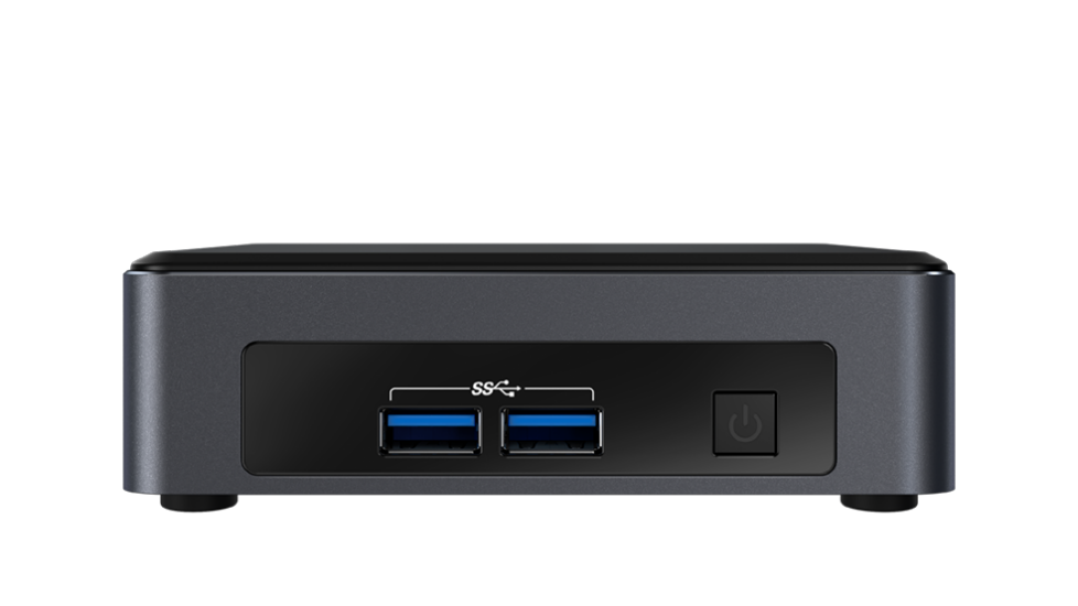 Intel NUC Kit Barebone NUC7i3DNKE / Intel Core i3-7100U / 2xSO-DIMM DDR4 / Intel HD Graphics 620 / Wi-Fi / Black
