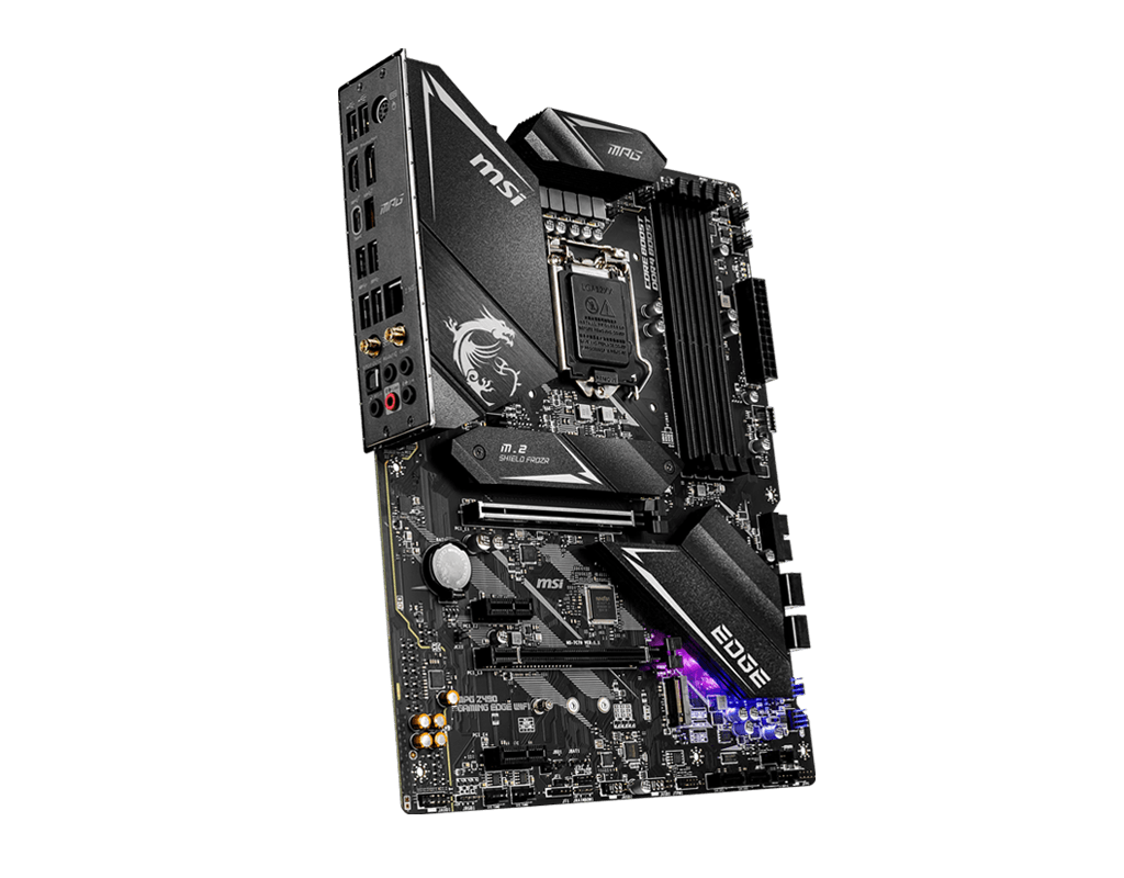 MSI MPG Z490 GAMING EDGE WIFI ATX Socket 1200 Dual 4xDDR4-4800