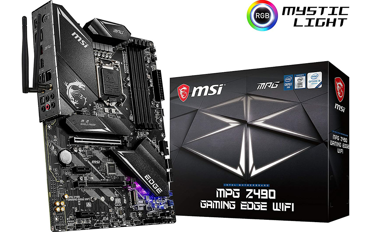 MSI MPG Z490 GAMING EDGE WIFI ATX Socket 1200 Dual 4xDDR4-4800