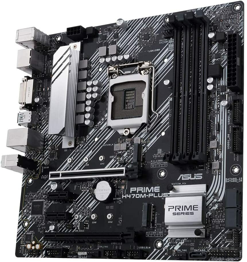 ASUS PRIME H470M-PLUS mATX S1200