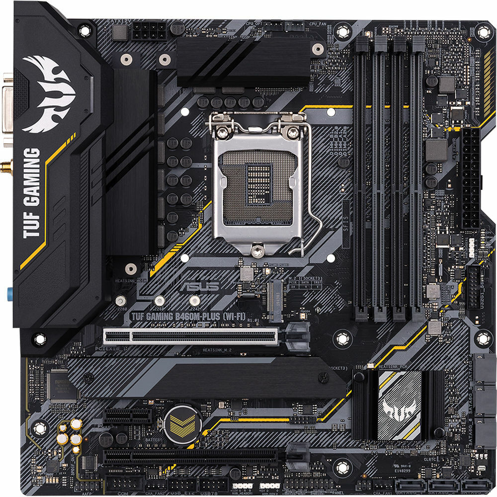 ASUS TUF GAMING B460M-PLUS WI-FI mATX S1200