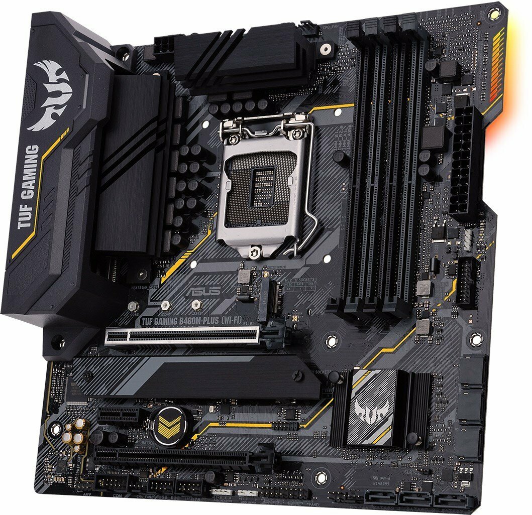ASUS TUF GAMING B460M-PLUS WI-FI mATX S1200
