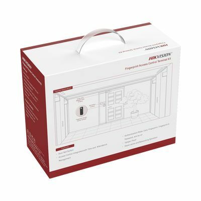 HIKVISION DS-KAS261 Control Terminal Kit / 2.4'' TFT + Fingerprints + Magnetic Lock + Push Button /