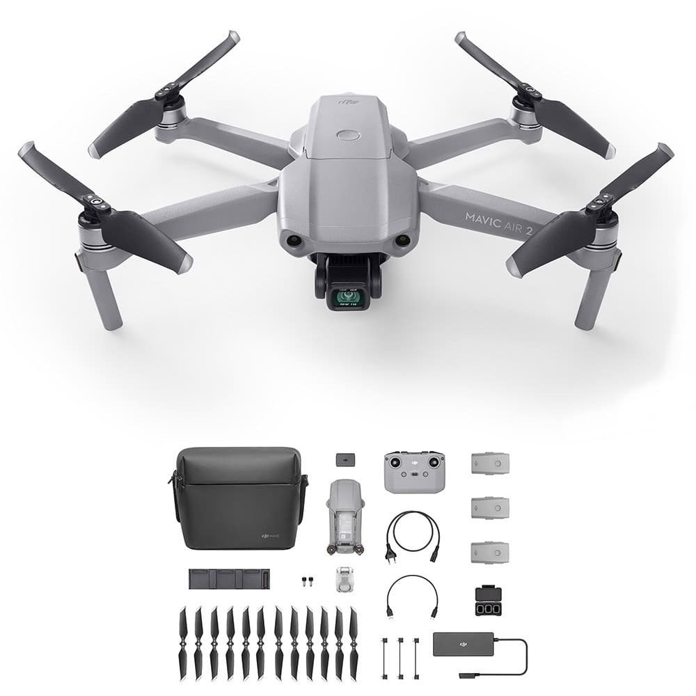 DJI Mavic Air 2 Fly More Combo / 48MP 4K 60fps / 34min flight / 100413 /