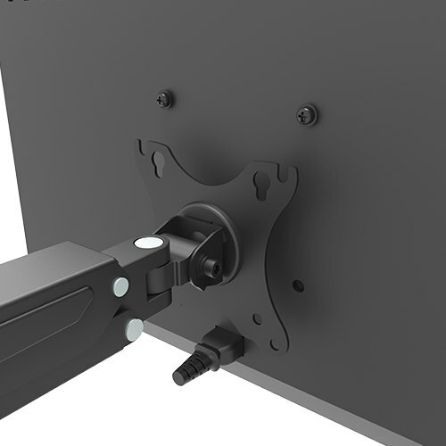 Brateck LDT25-C024 Stylish Dual Monitors Gas Spring Arm / Black