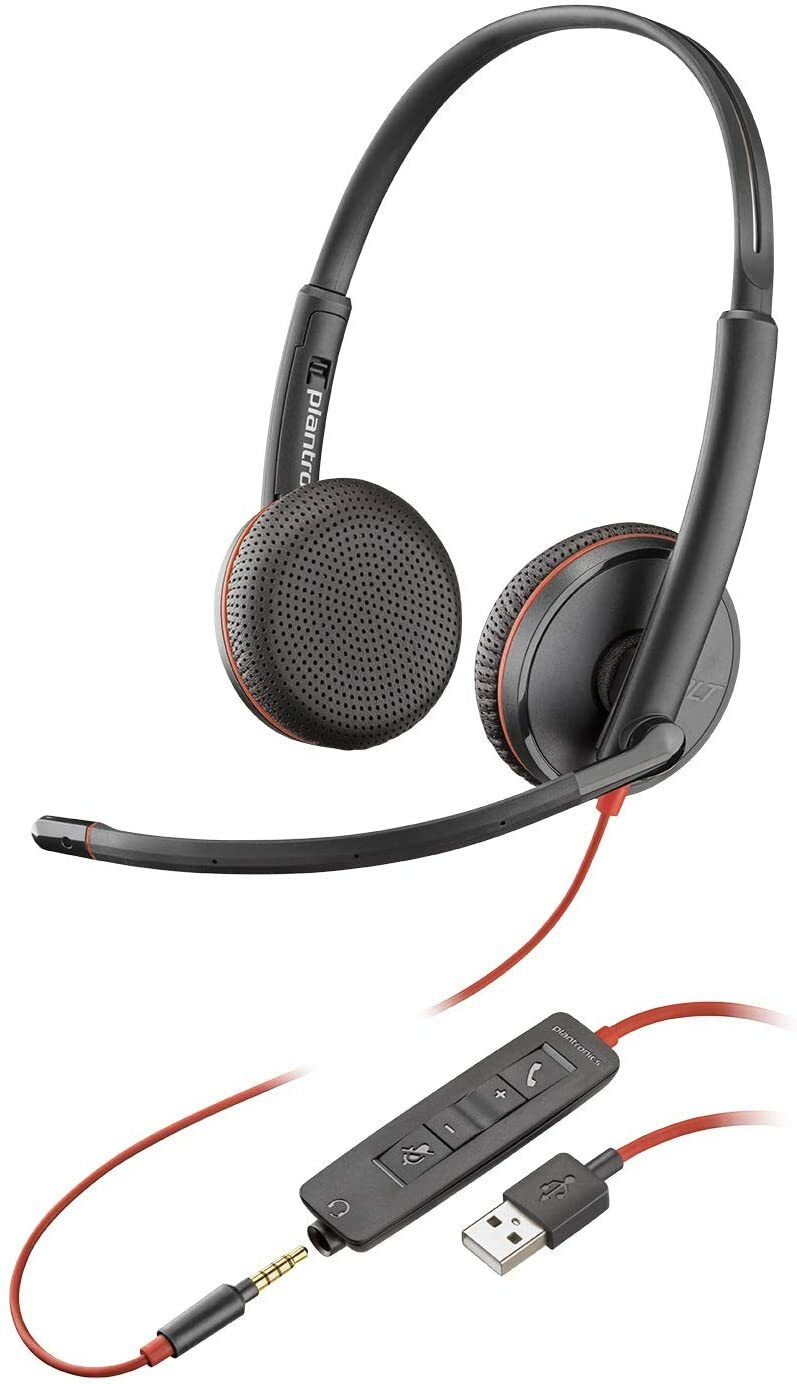 Plantronics BLACKWIRE C3225 USB-A / 209747-101 / Black
