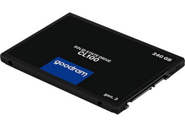 GOODRAM CL100 / 240GB SSD 2.5 / SSDPR-CL100-240-G3 / Black