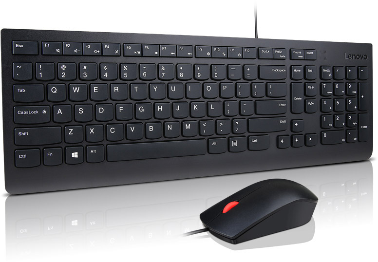 Lenovo Essential Wired Keyboard + Mouse / 4X30L79912 / Black