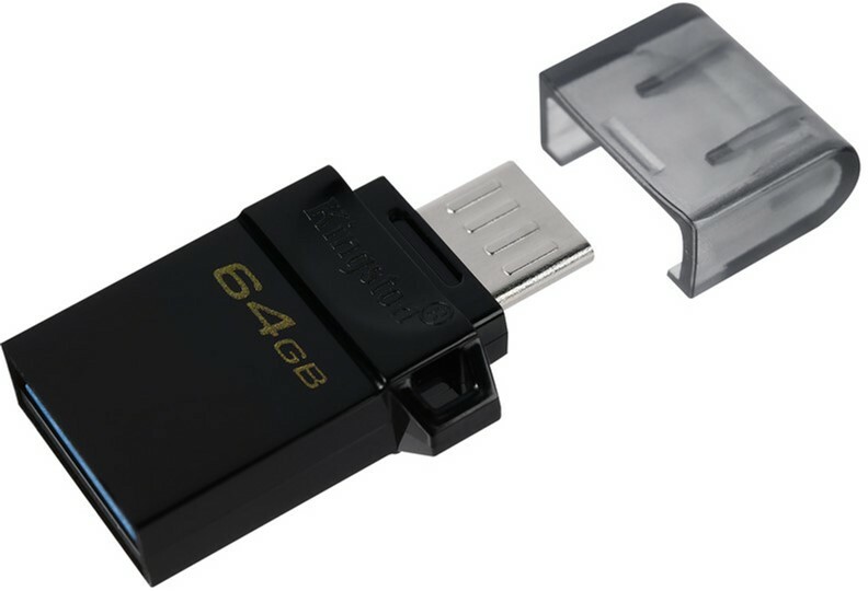 Kingston DataTraveler microDuo 3.0 G2 DTDUO3G2/64GB 64GB USB3.1 / Black