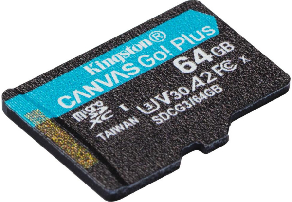 Kingston Canvas Cangas Go Plus SDCG3/64GB microSD 64GB