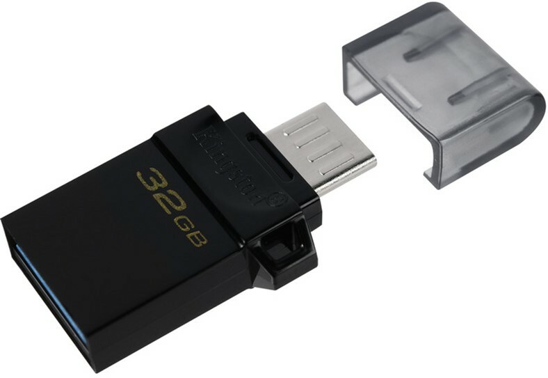 Kingston DataTraveler microDuo 3.0 G2 DTDUO3G2/32GB 32GB USB3.1 / Black