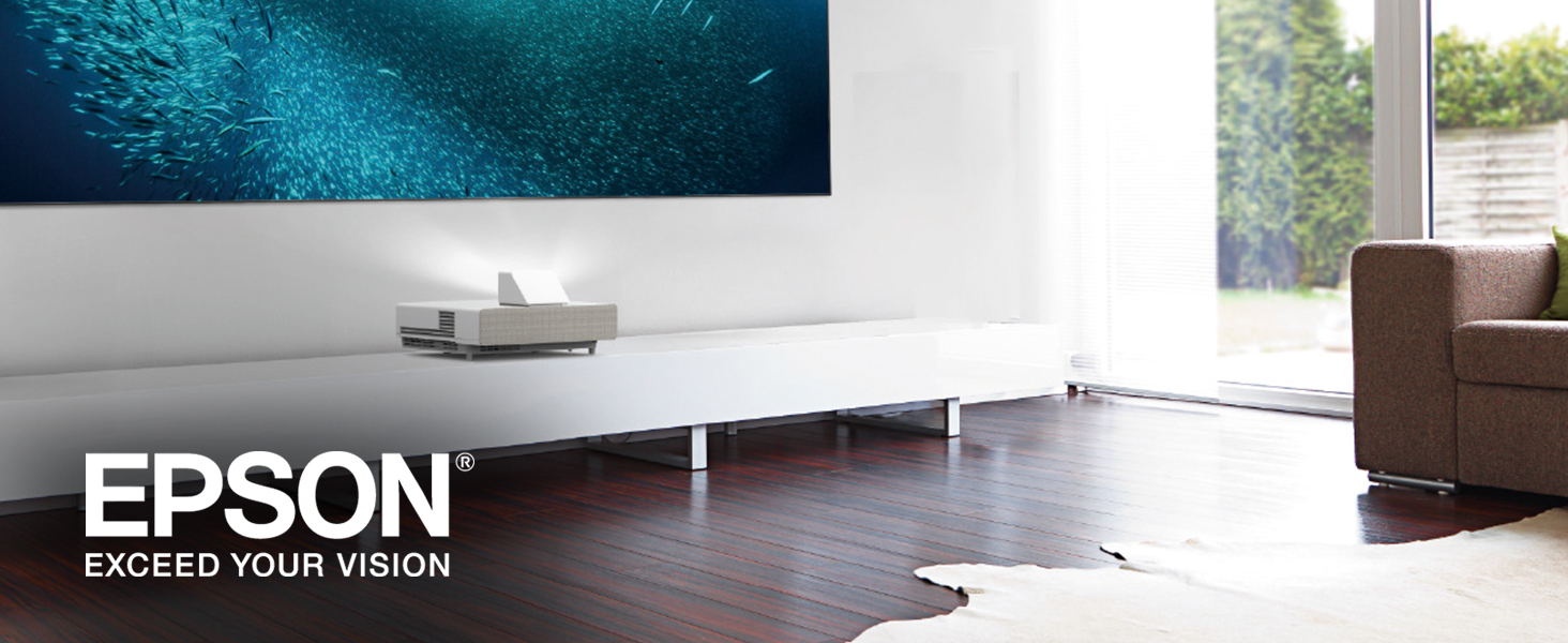 Epson EH-LS500W / 4000Lum Laser 4K Android TV