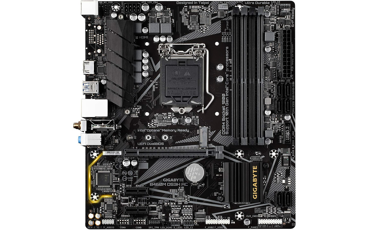 GIGABYTE B460M DS3H mATX S1200