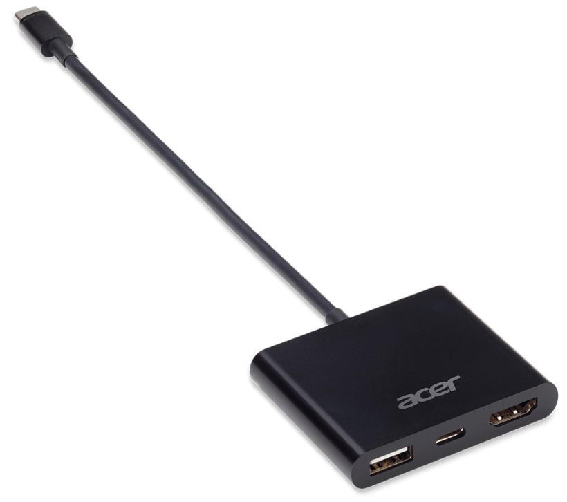 ACER 3 IN 1 USB-C to PD / HDMI / USB / NP.CAB1A.020 / Black