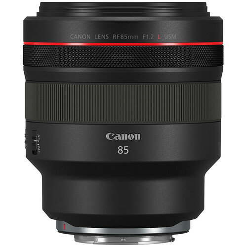 Canon RF 85mm f/1.2L USM / Black