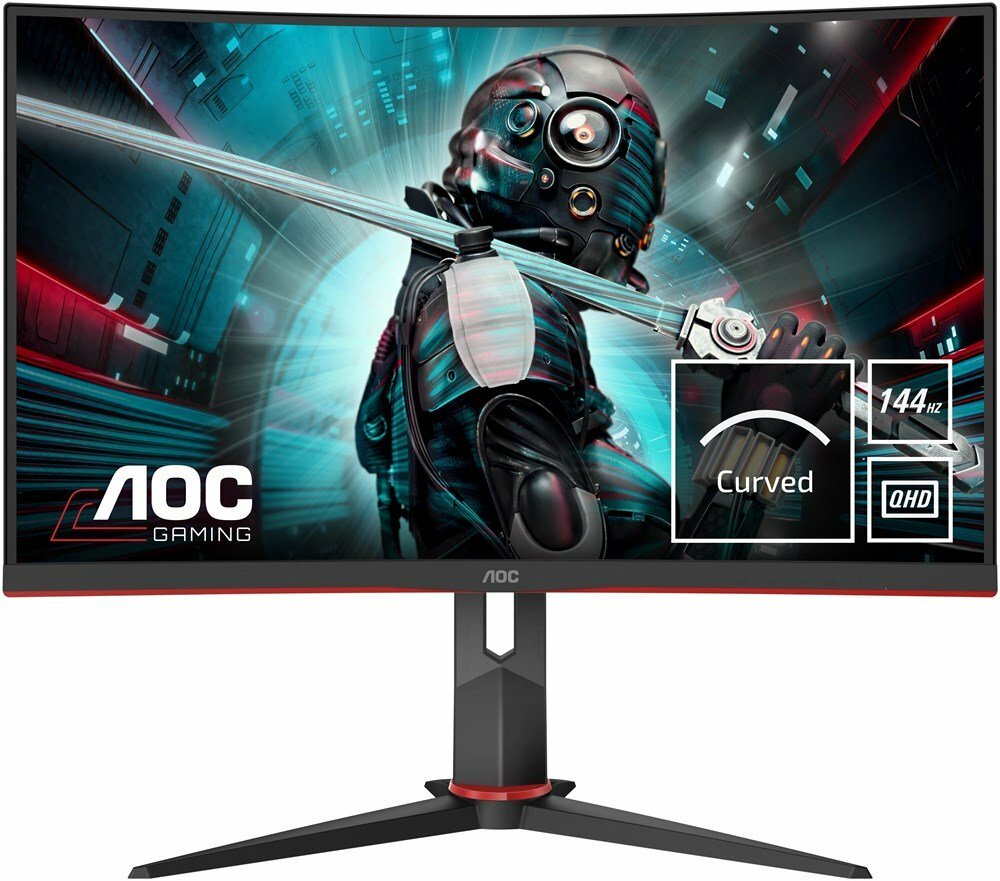 AOC CQ27G2U / 27.0" Curved QHD Borderless 144Hz / Black