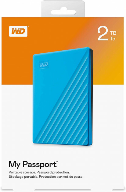 WD My Passport WDBYVG0020BBL 2.5" 2.0TB External HDD / Blue