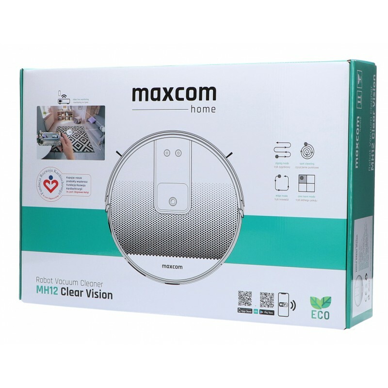 MAXCOM MH12 Robot Vacuum Cleaner / White