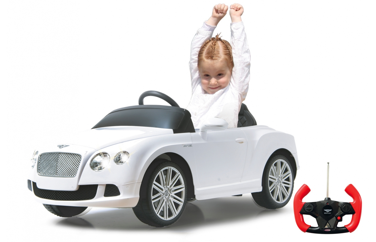 RideOn Bentley GTC / White