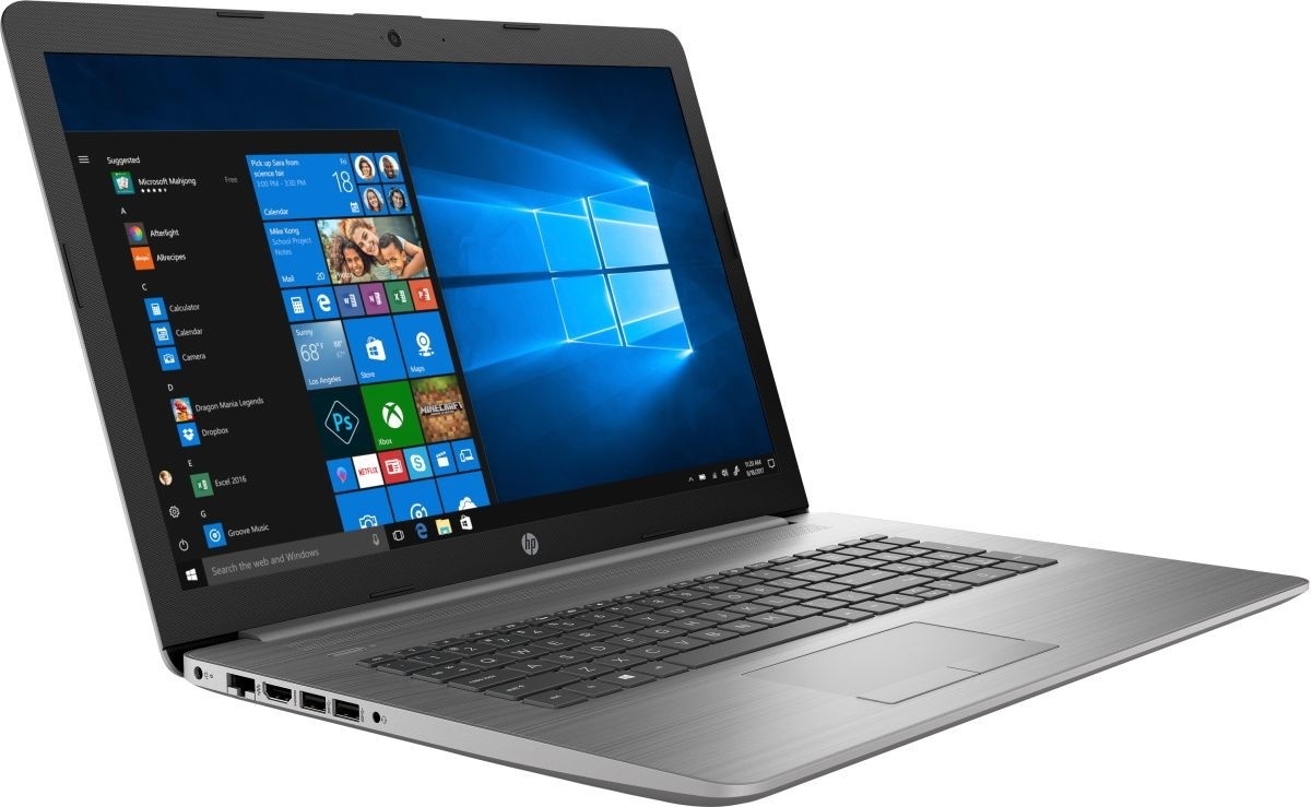 HP ProBook 470 G7 / 17.3" UWVA FullHD / Intel Core  i5-10210U / 8GB DDR4 / 256GB NVMe / AMD Radeon 530 2GB GDDR5 / Silver / Linux DOS