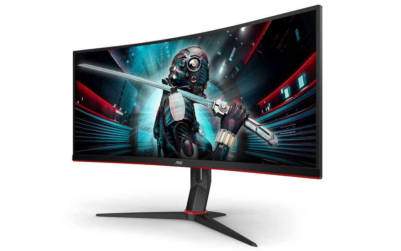 AOC CU34G2 / 34.0" VA Curved 3440x1440 100Hz / Black