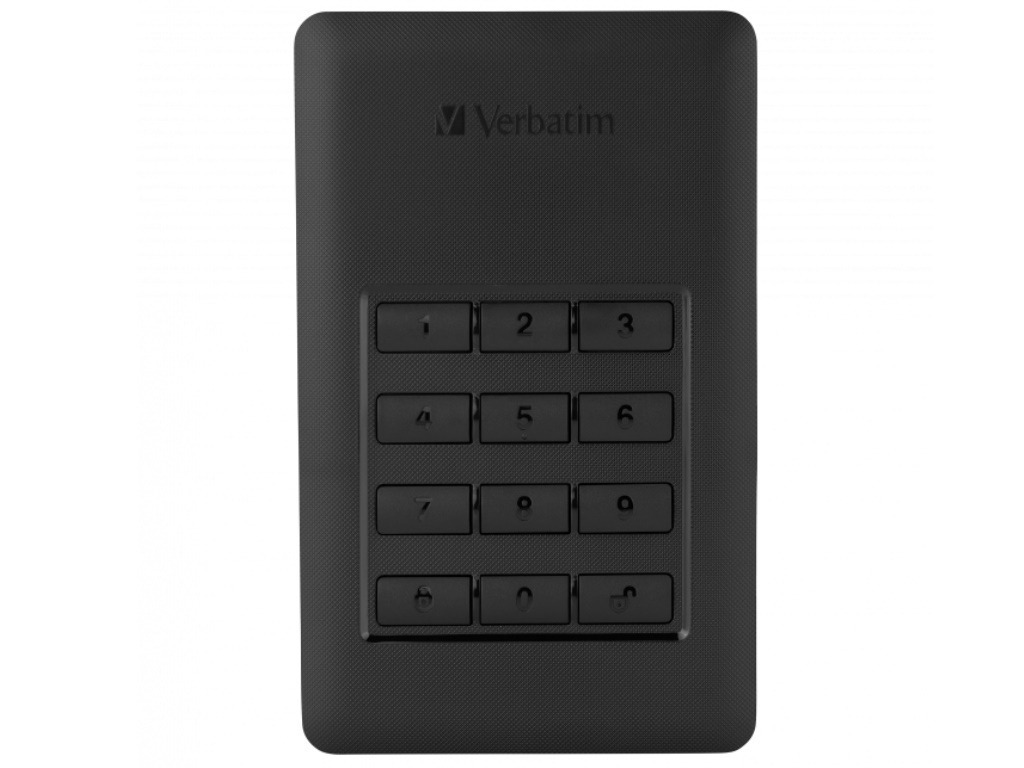 Verbatim "Store 'n' Go with Keypad Access 53403 2.5" External HDD 2.0TB / Black