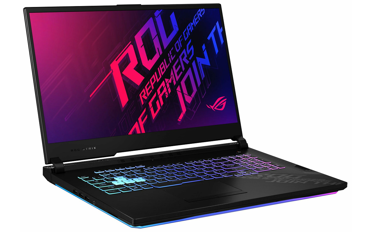 ASUS G712LW / 17.3" IPS FullHD 144Hz / Intel Core i7-10750H / 16Gb RAM / 512Gb SSD / GeForce RTX 2070 8Gb / No OS / Black