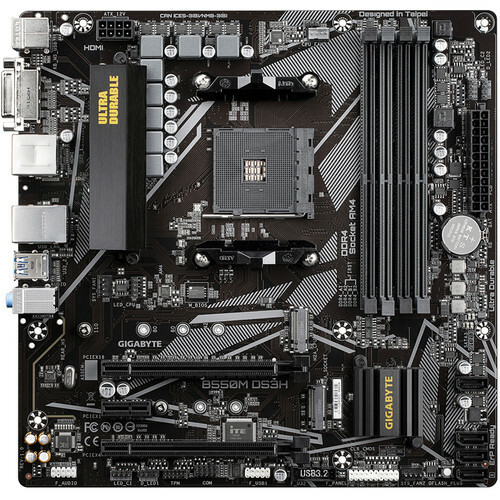 GIGABYTE B550M DS3H / mATX Socket AM4