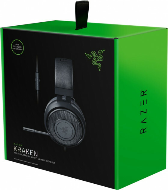 RAZER Kraken Black Gaming Headset / RZ04-02830100-R3M1 / Black