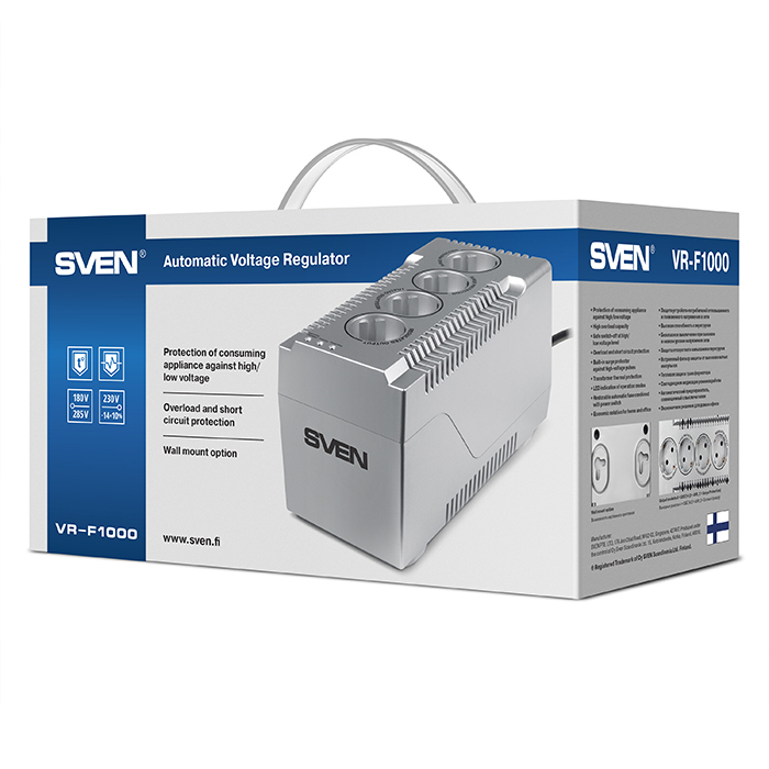 Sven VR-F1000 Stabilizer Voltage 320W