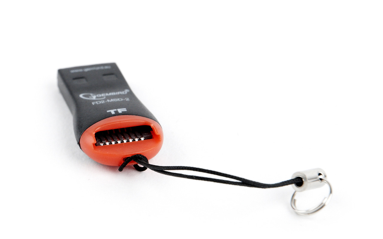 Gembird FD2-MSD-3 Card Reader Orange