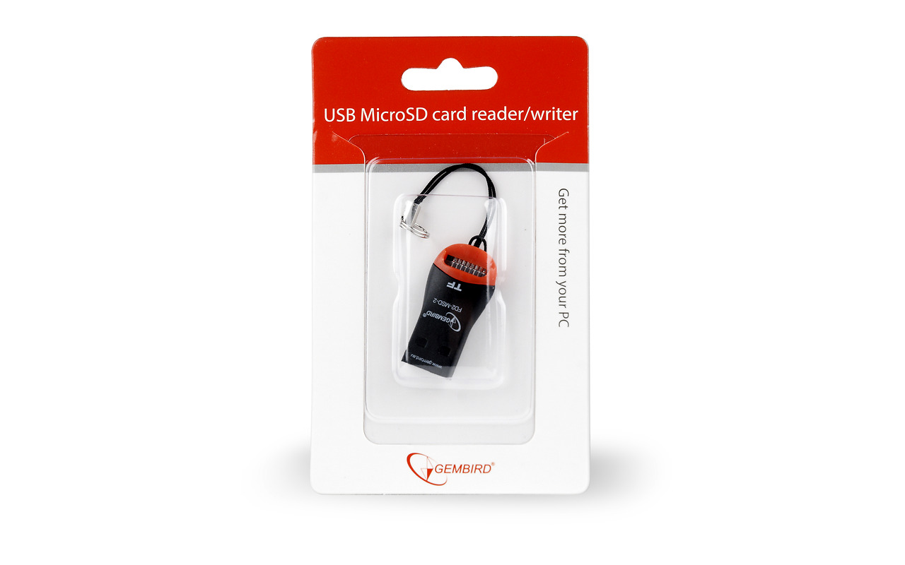 Gembird FD2-MSD-3 Card Reader Orange