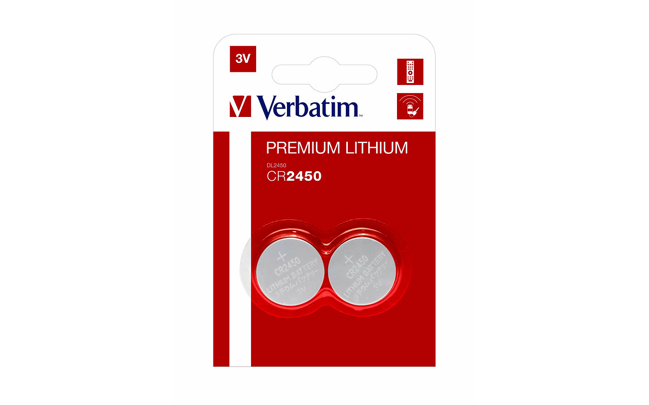 Verbatim CR2450 x2