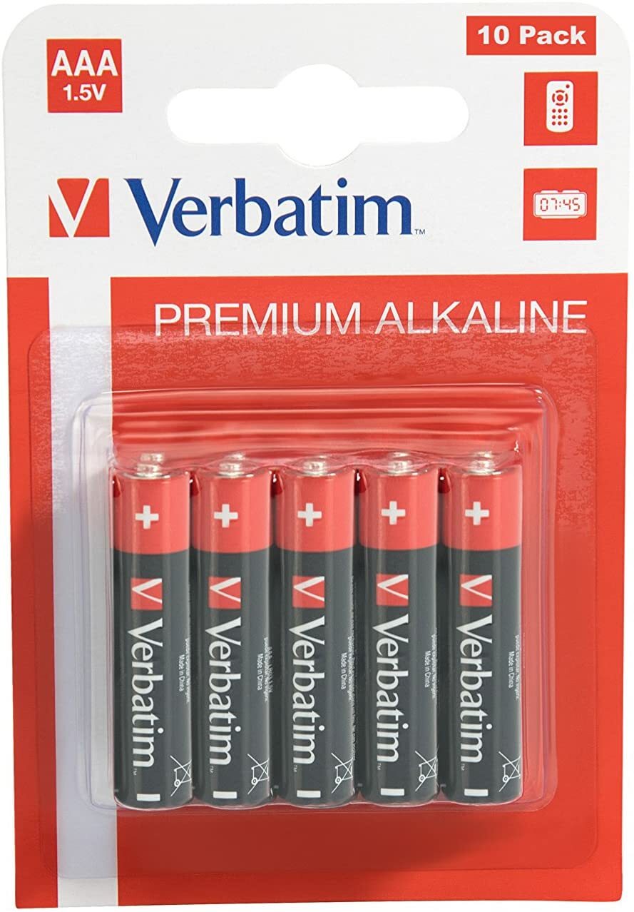 Verbatim Alcaline Battery AAA 49874