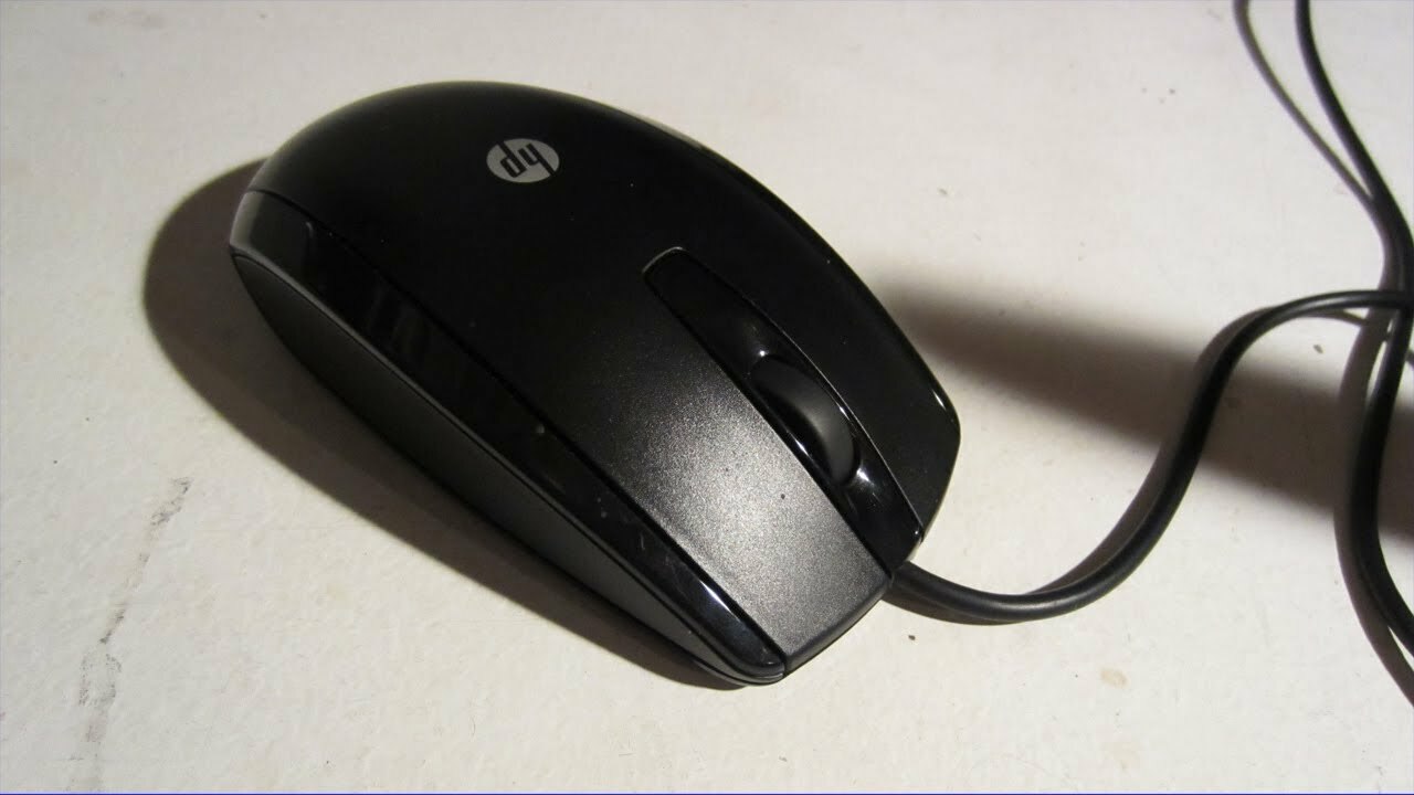 HP Optical Mouse MSU0923 Black