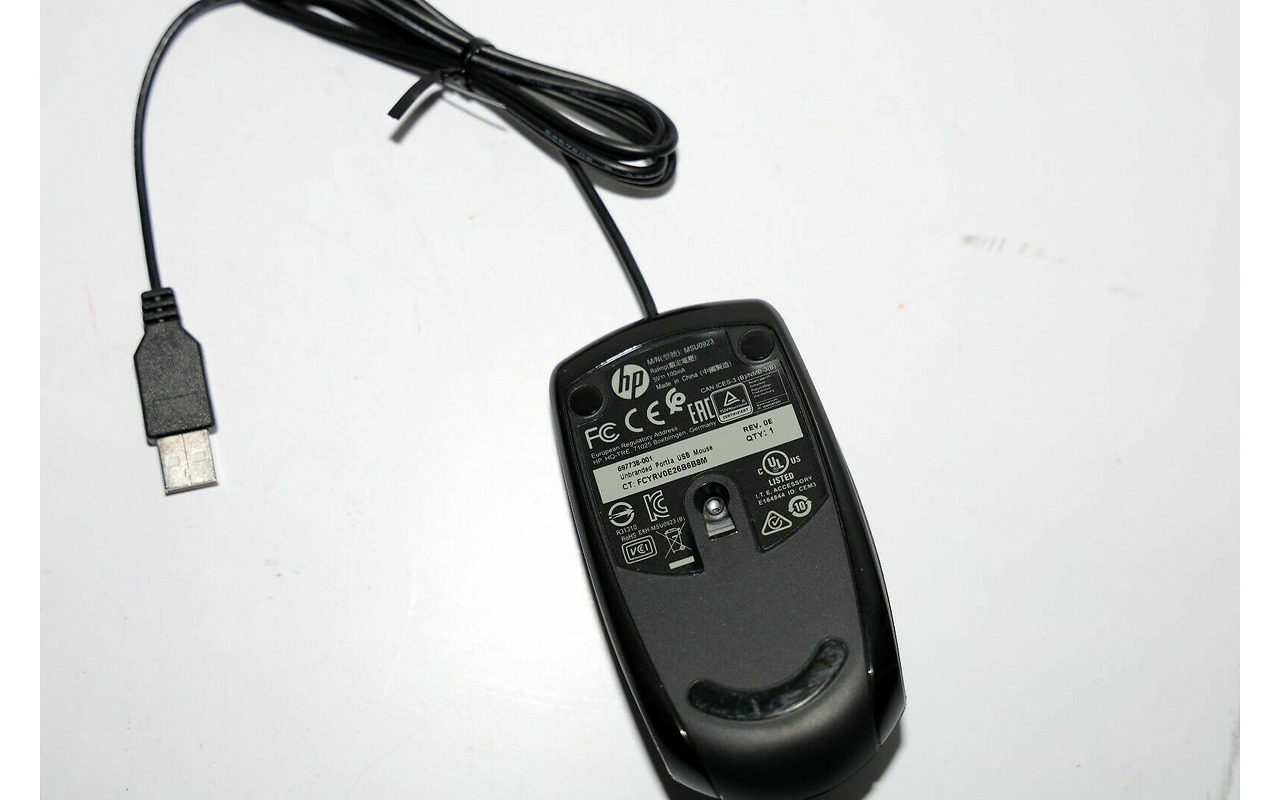 HP Optical Mouse MSU0923 Black