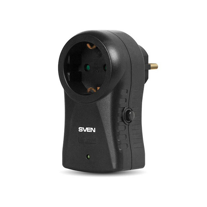 Sven SF-01U Surge Protector Black